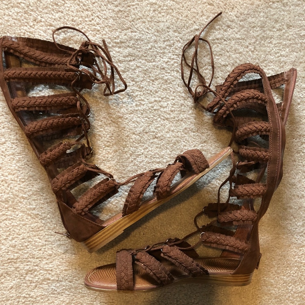 Carlos by Carlos Santana caged gladiator sandals